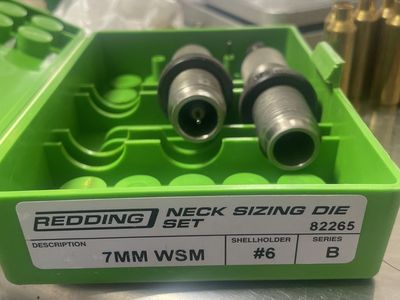 Redding 7mm Wsm Neck DIe