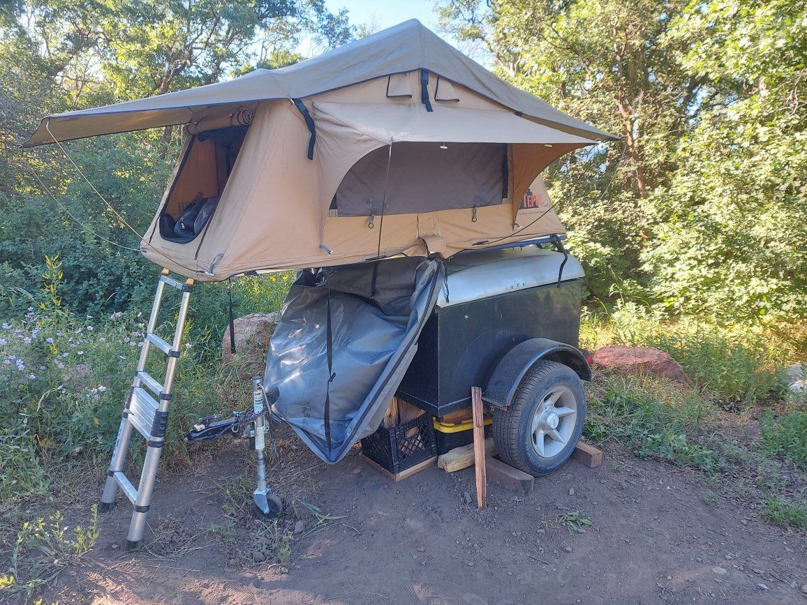 Overland Camping Trailer w/ Tepui RTT
