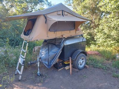 Overland Camping Trailer w/ Tepui RTT