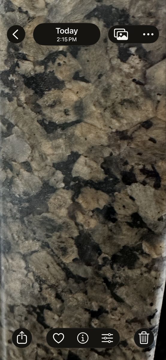 Granite kitchen countertop
