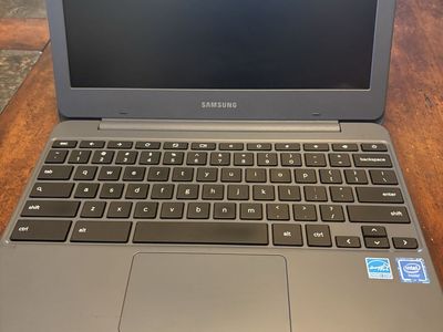 Samsung XE303C12 11.6" Chromebook, Intel Celeron, 2GB RAM, 16GB eMMC, Grey
