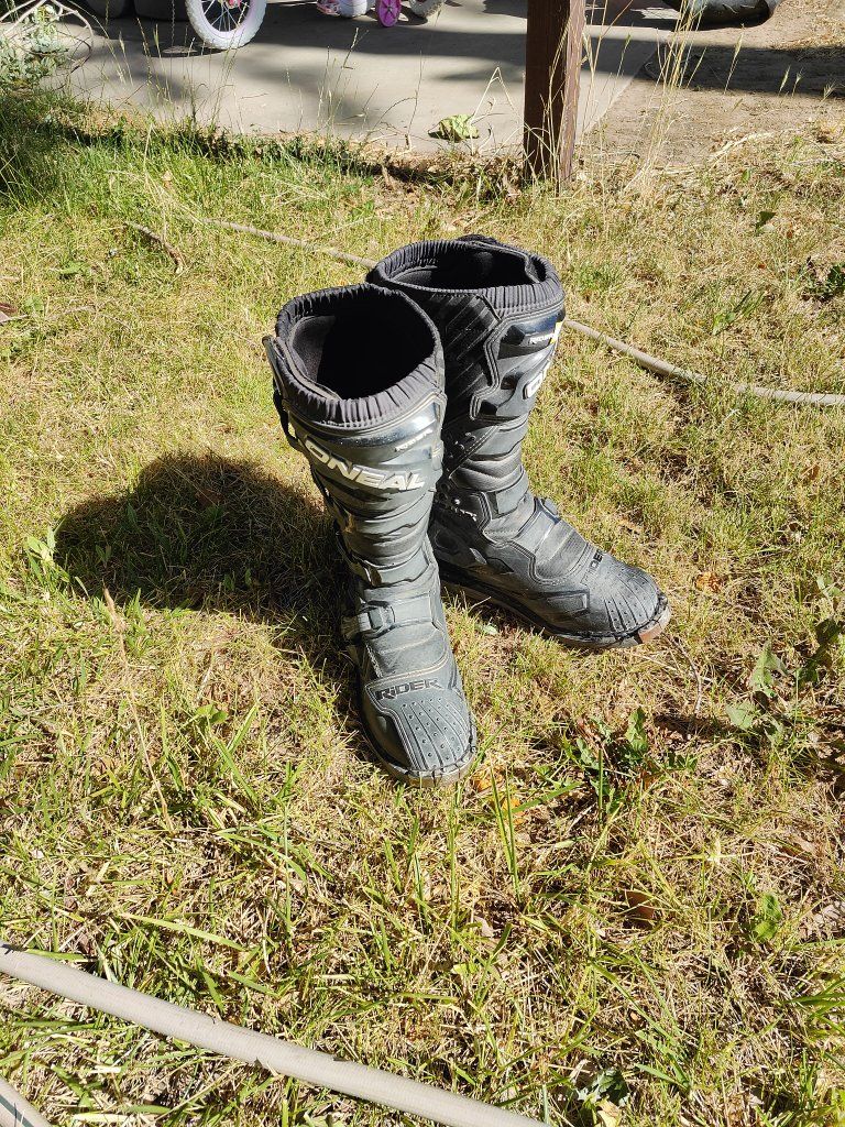 O'Neal Rider MX Dirt Bike Boots Size 9