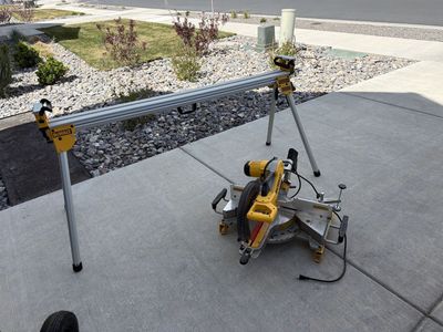 DeWalt 12” Sliding Compound Miter Saw + Heavy Duty