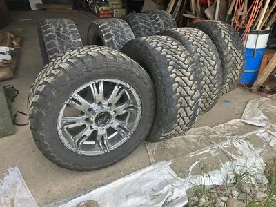 Chevy 8 lug tires and rims