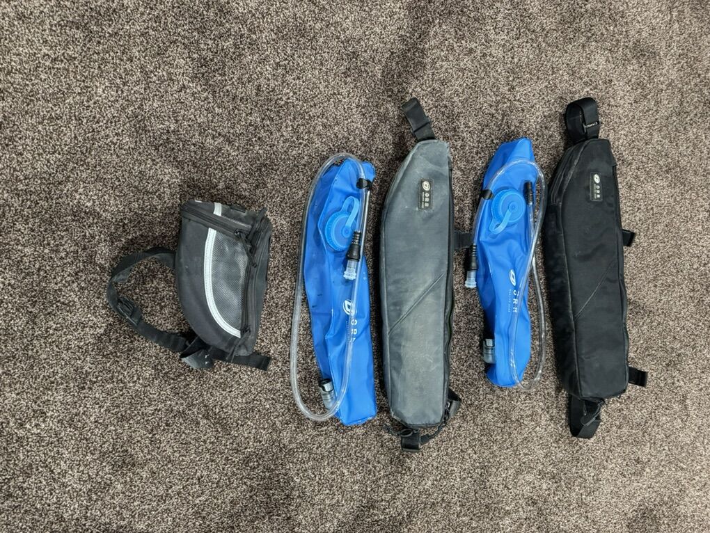 Cycling Adventure And Saddle Bag