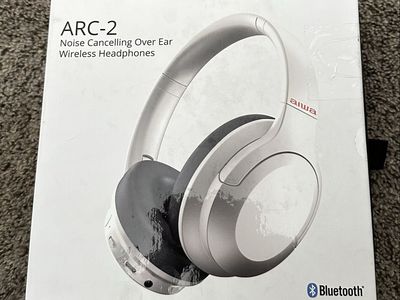 Aiwa ARC-2 Active Noise Cancelling Over-Ear Wireless Headphones - 70 Hr Playtime, Bluetooth