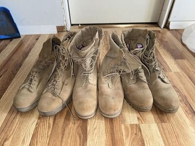 Belleville/Military 3 Pair Boots For Men