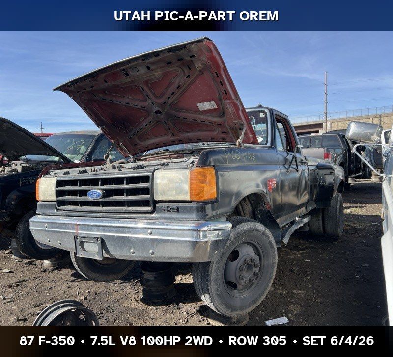 1987 Ford F-350 Parts - UTPAP Orem