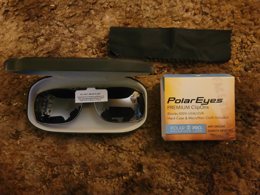 15 Pair Polar Eyes Polarized Clip On Sunglasses