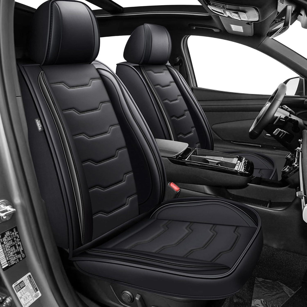 PREMIUM HYUNDAI TUCSON CAR SEAT COVERS FULL SET FITS 2010-2025-BLACK-BRAND NEW!!!