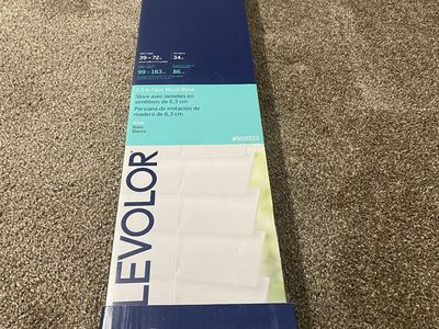 Levolor 2.5 faux wood blinds