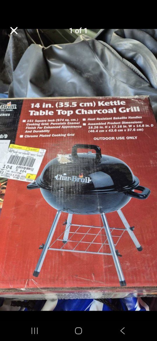 charcoal grill
