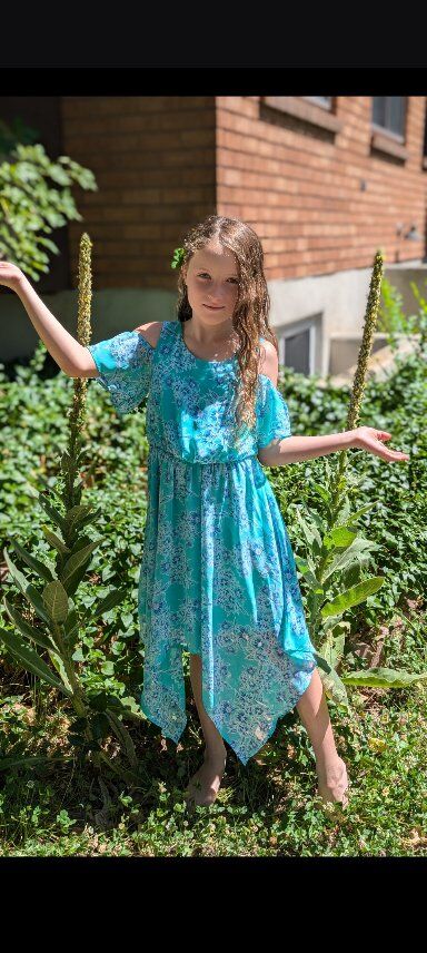 My Michelle Girl’s Lined Elastic Handkerchief Cold