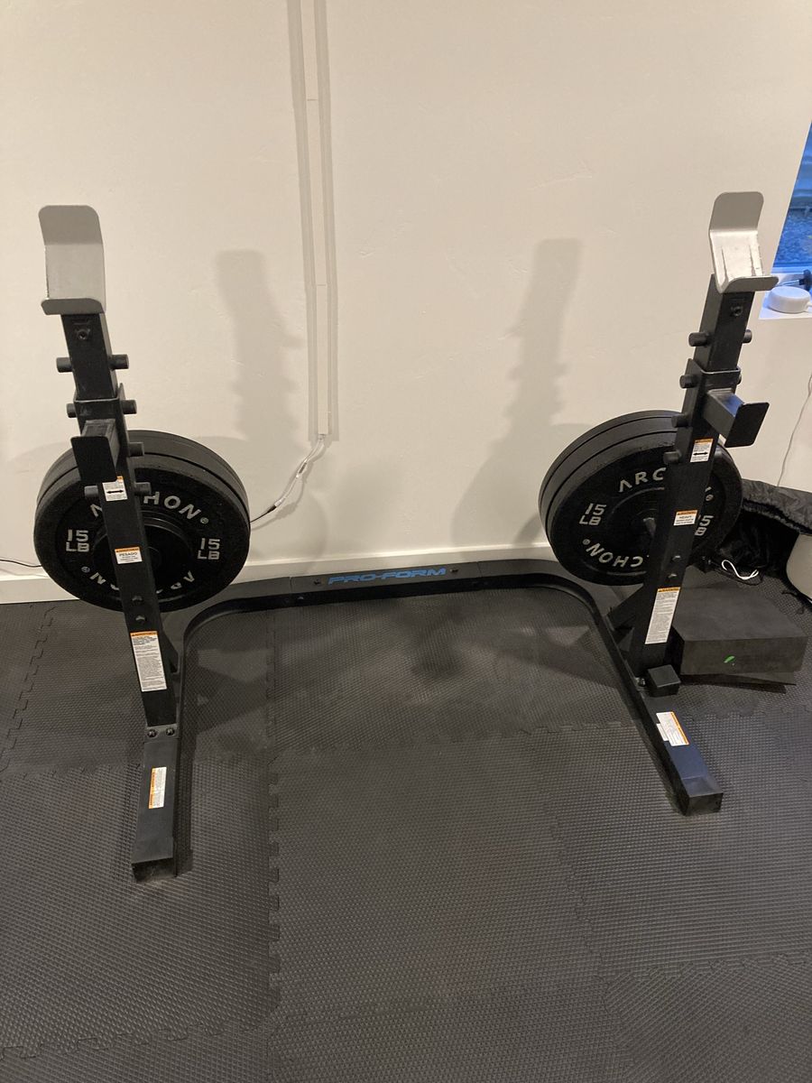 Adjustable Squat/Bench-press Rack