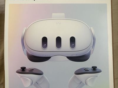 Meta Quest 3 VR Headset and Controllers