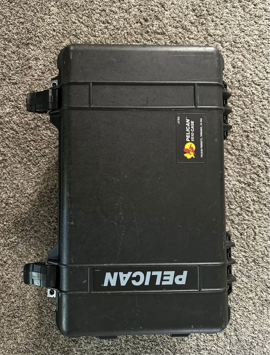 Pelican 1510 with trekpak