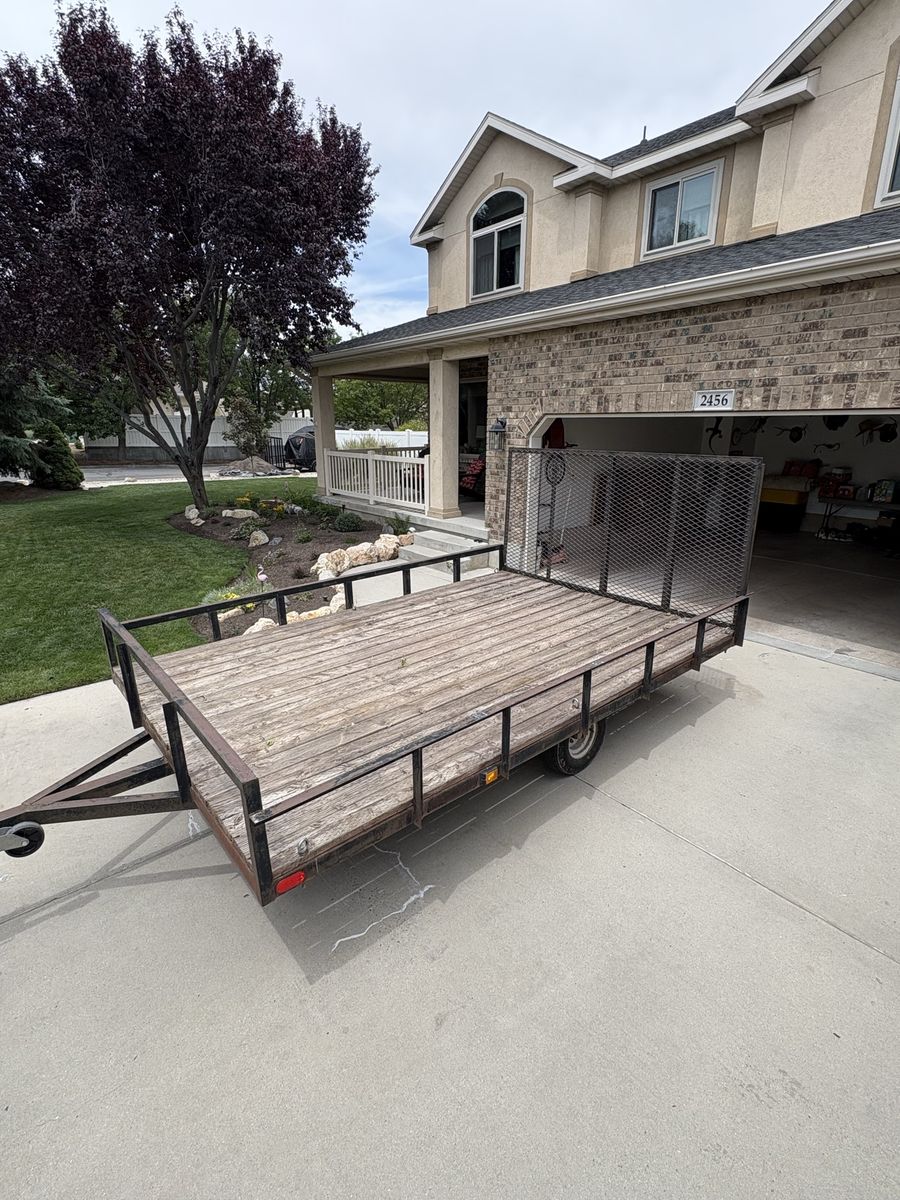 12’ x 8’ Utility trailer