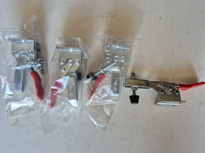 Lot of 4 GH-201-B Toggle Clamps Quick Release Hand Tools New