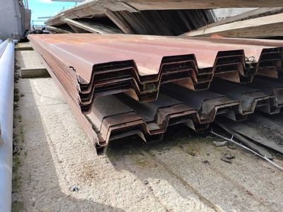 Galvanized B decking