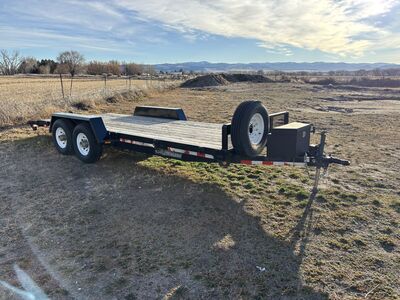2008 C&B 12K car Hauler equipment trailer