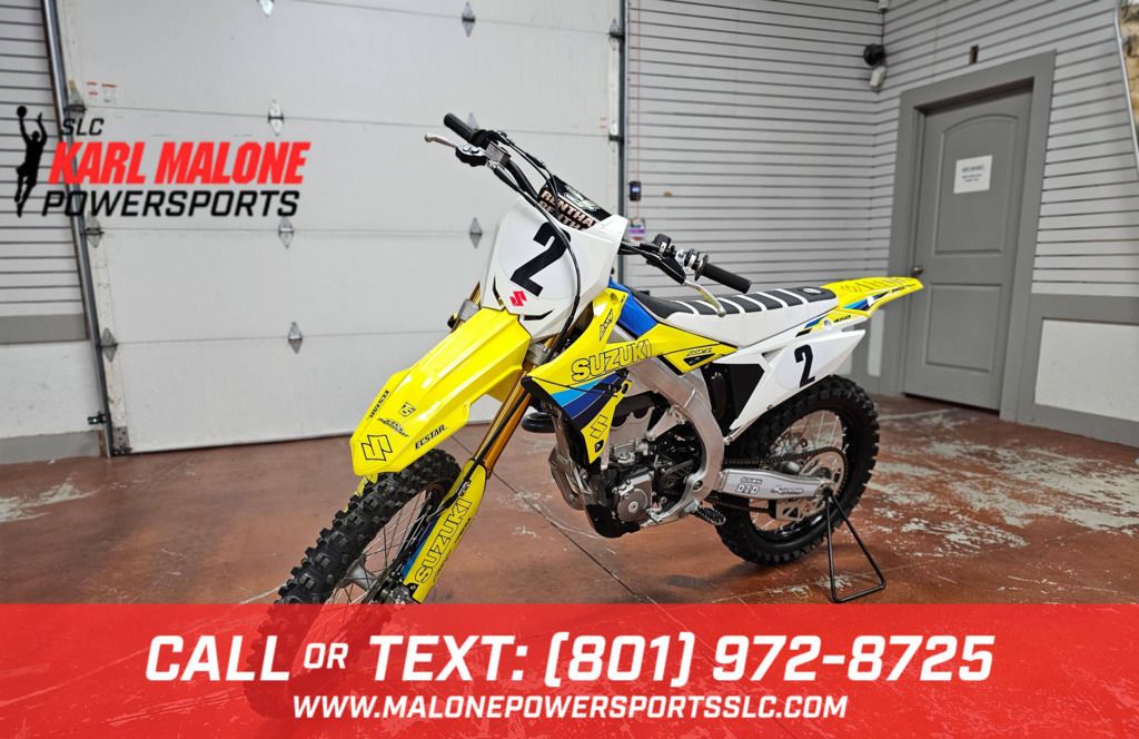 2025 Suzuki RM-Z450 Champion Yellow No. 2 - US0002