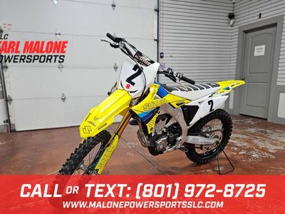 2025 Suzuki RM-Z450 Champion Yellow No. 2 - US0002