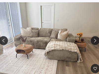 Boneless Modular Sofa AUGOP 108"