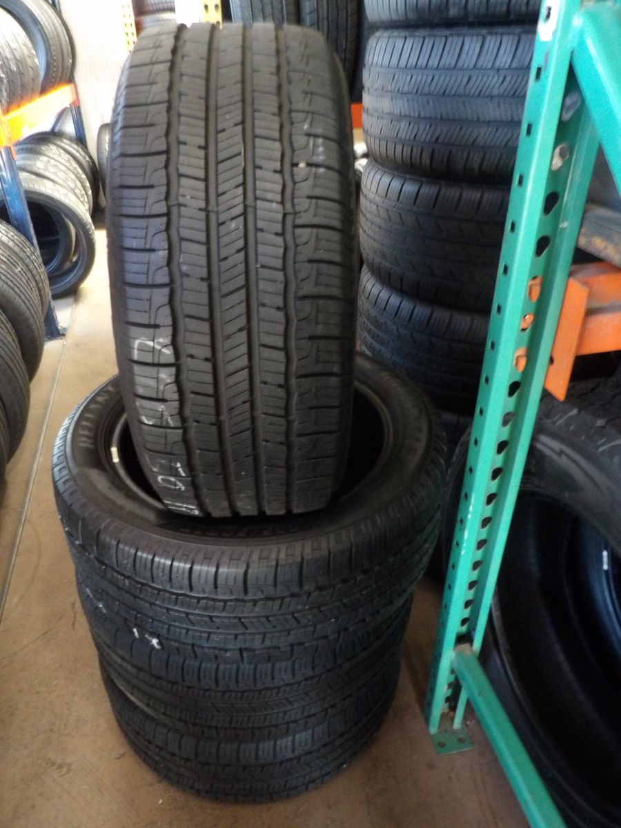 225/50R17 GOODYEAR REALIT A//S SET OF USED TIRES