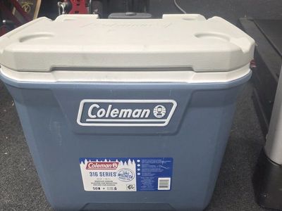 Coleman Cooler 60 QT wheels