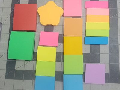Assorted Colorful Sticky Note Pads