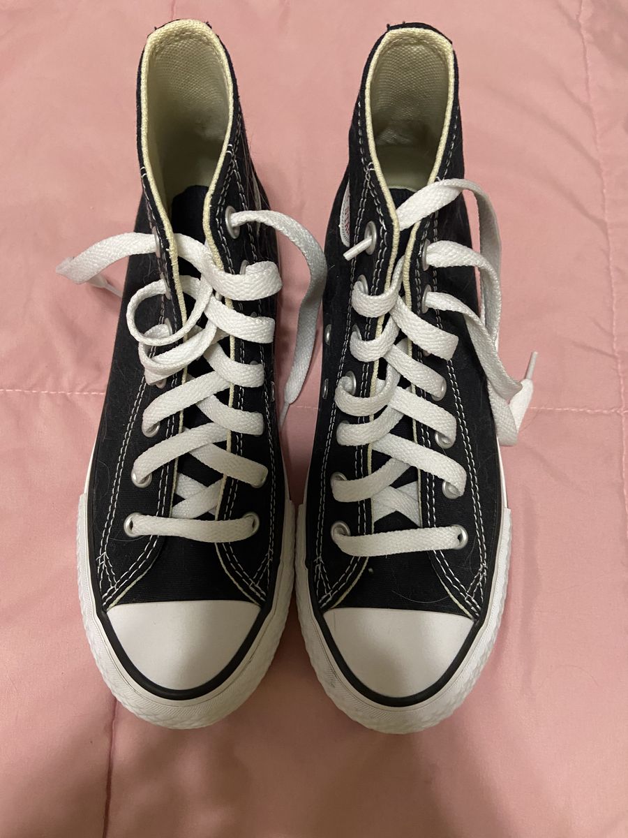 Leftover yard sale items like new Converse Chuck Taylor All Star Black High Top Sneakers Youth Size 3
