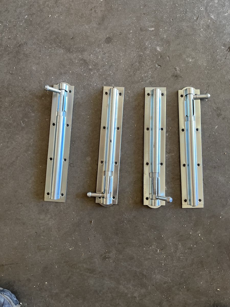 Barrel bolt Tower bolt Gate bolt locks 4 available