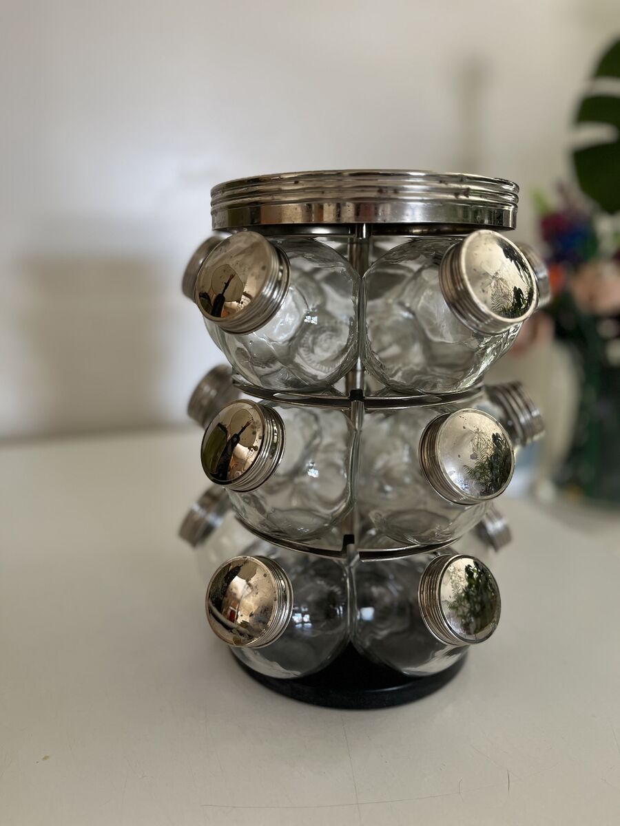 Classy Rotating Spice Rack