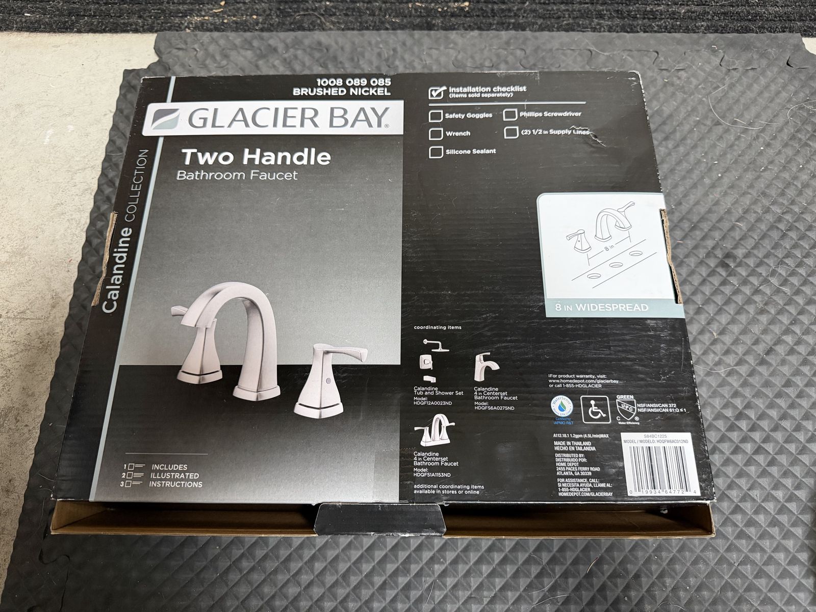 Glacier Bay Bathroom Faucet