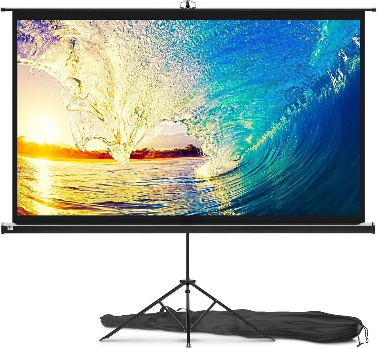 PropVue 84" Projector Screen with Stand