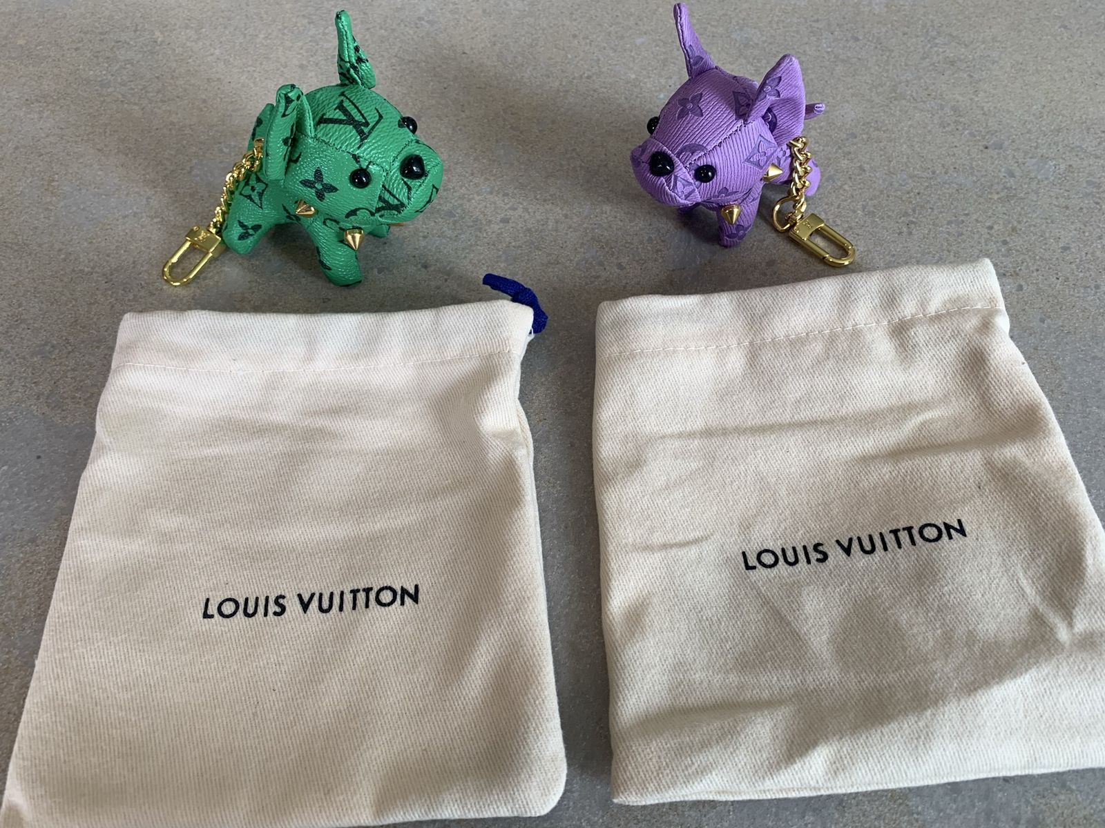 LV purse charms