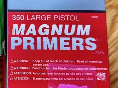 Large Pistol Magnum Primers
