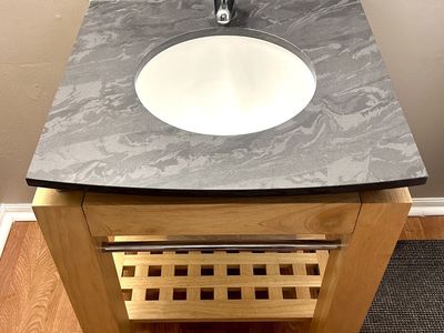 Bathroom Vanity and Sink