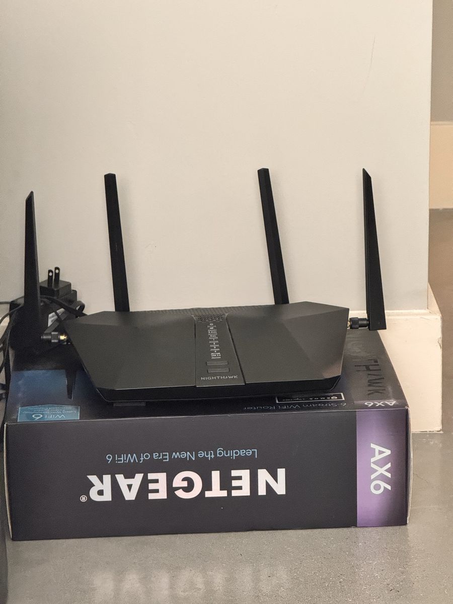 NETGEAR Nighthawk RAX50 AX5400 WiFi 6 Router - 6-Stream, Dual-Band for Gaming & Streaming