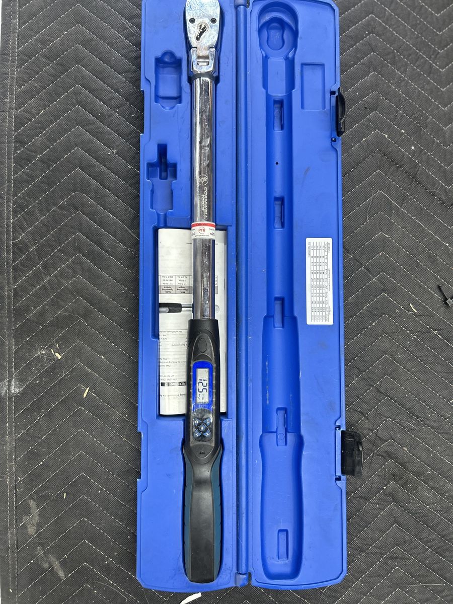 1/2” Cornwell digital angle torque wrench