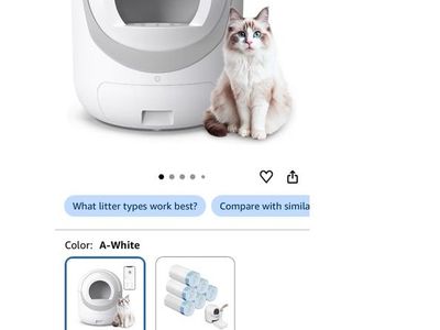 BCHARYA Automatic Self-Cleaning Litter Box