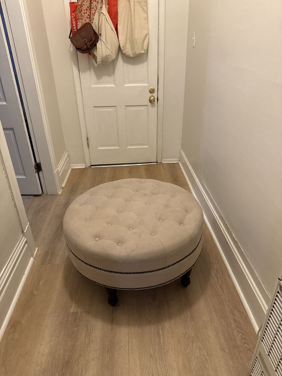 Living room ottoman
