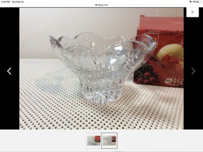 CHOOSE: Mikasa Christmas Night Footed Desert Bowls 6", 12 total, 5 NIB, or