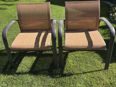 Pair Of Patio Chairs Excellent Condition