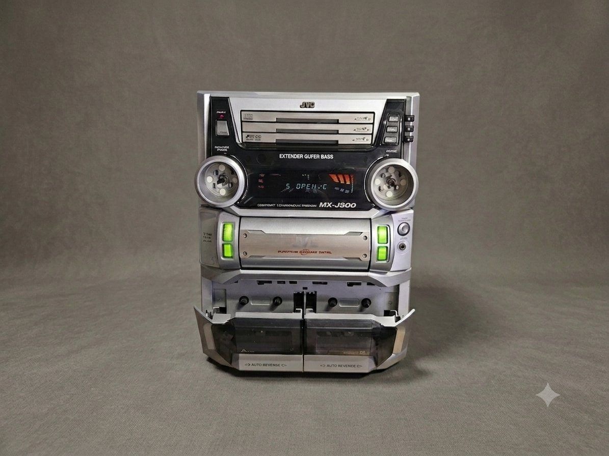 For Parts or Repair JVC MX-J900 Compact Component System Stereo 