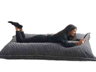 🪶Jumbo Crash Pillow Foam Filled Plush Lounger w