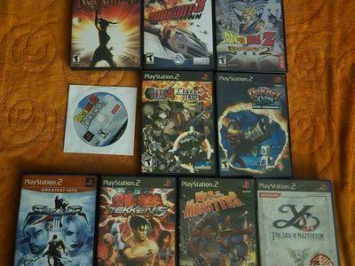Ps2 game bundle including Dragon Ball Z Infinite World! trades considered!