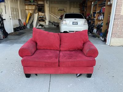 Free Red Couch