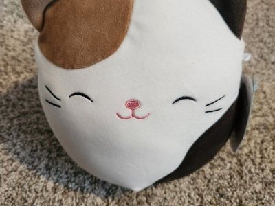 Squishmallows Cam the Calico Cat Plush Stuffed Animal with Tags - 8 Inch