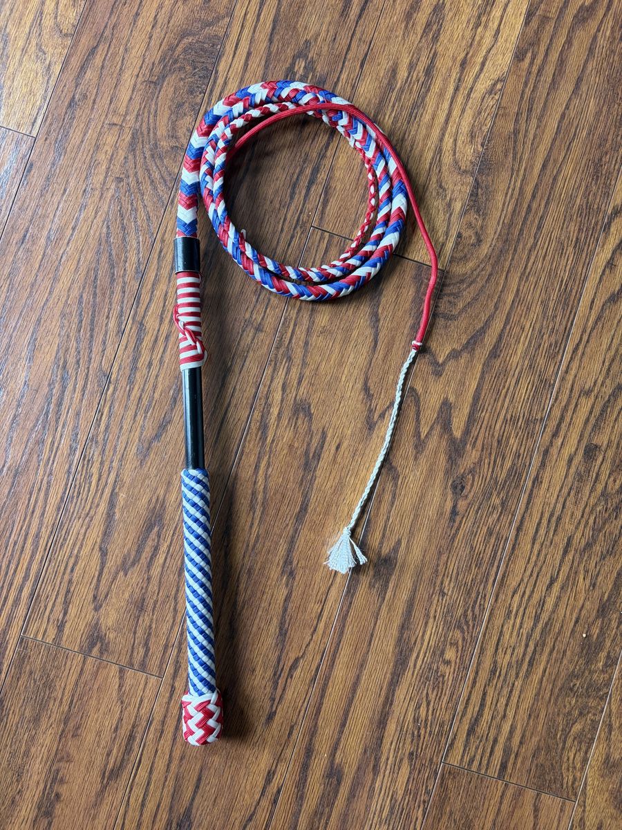 Whip: performance hybrid. 12 plat red white and blue